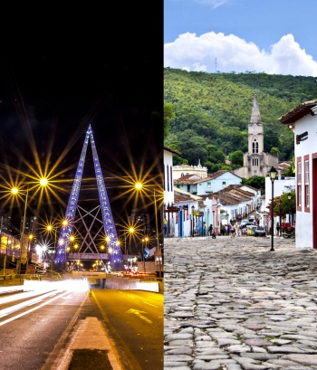 Goiânia e Cidade de Goiás